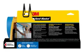 3m 051131869523 Masking Film Tape Kit Hand Masker Pre Loaded Dispensers