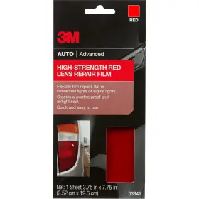 03341 3m 3341 Auto High Strength Red Lens Repair Film 3.75 In X 7.75