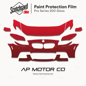3m 3m0000ap0220 Bmw 5 Series M Sport 2011-2016 Pro Precut Paint Protection Clear Bra Ppf Kit