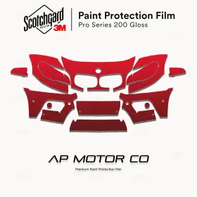 3m 3m0000ap0224 Bmw X5 M Sport 2011-2013 Pro Precut Paint Protection Film Clear Bra Ppf Kit