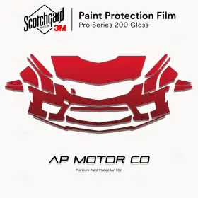 3m 3m0000ap0226 Cadillac Ats V 2016-2019 Pro Precut Paint Protection Film Clear Bra Ppf Kit