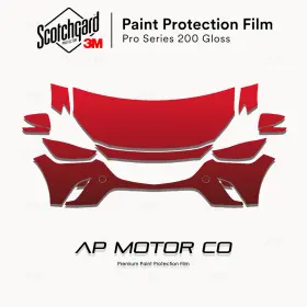 3m 3m0000ap0246 Mazda Cx 3 2016-2022 Pro Series Precut Paint Protection Film Clear Bra Ppf