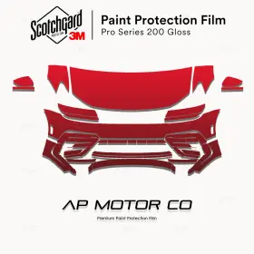 3m 3m0000ap0275 Volkswagen Tiguan R Line 2018-2021 Pro Series Precut Paint Protection Ppf Kit