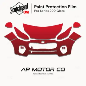3m 3m0000ap0292 Pro Series Precut Paint Protection Clear Bra Ppf For Kia Sportage 2017-2019