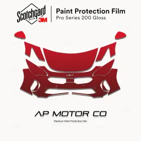 3m 3m0000ap0293 Pro Series Precut Paint Protection Clear Bra Ppf For Kia Stinger Gt 2022-2024