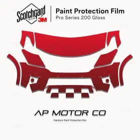 3m 3m0000ap0294 Pro Series Precut Paint Protection Clear Bra Ppf For Nissan Armada 2017-2020