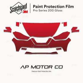 3m 3m0000ap0297 Pro Series Precut Paint Protection Clear Bra Ppf For Nissan Kicks 2017-2020