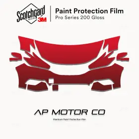 3m 3m0000ap0298 Pro Series Precut Paint Protection Clear Bra Ppf For Nissan Murano 2016-2018