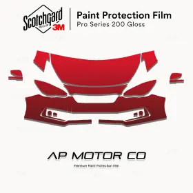 3m 3m0000ap0300 Pro Series Precut Paint Protection Clear Bra Ppf For Subaru Impreza 2020-2023