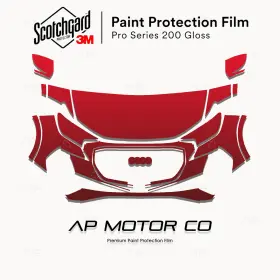 3m 3m0000ap0305 Audi Q4 E Tron 2022-2026 Pro Precut Paint Protection Film Clear Bra Ppf Kit