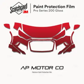 3m 3m0000ap0357 Audi Q7 2020-2021 Pro Series Precut Paint Protection Film Clear Bra Ppf Kit