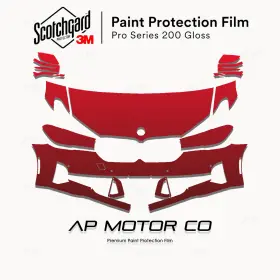 3m 3m0000ap0390 Bmw 5 Series 2021-2023 Pro Precut Paint Protection Film Clear Bra Ppf