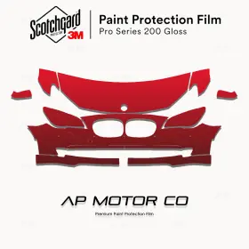 3m 3m0000ap0392 Bmw 7 Series 2009-2012 Pro Precut Paint Protection Film Clear Bra Ppf