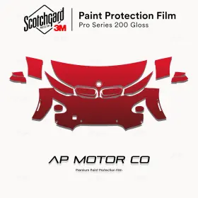 3m 3m0000ap0394 Bmw I3 2014-2017 Pro Series Precut Paint Protection Film Clear Bra Ppf Kit