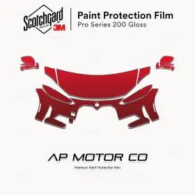 3m 3m0000ap0395 Bmw I4 Base 2022-2026 Pro Series Precut Paint Protection Film Clear Bra Ppf