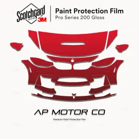 3m 3m0000ap0401 Bmw M4 Cs 2019-2020 Pro Series Precut Paint Protection Film Clear Bra Ppf Kit