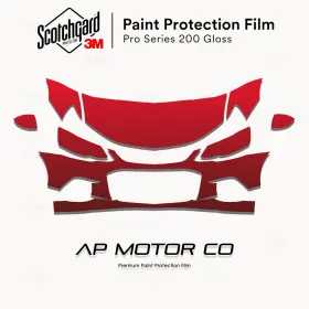 3m 3m0000ap0449 Chevrolet Sonic Sedan 2017-2020 Pro Precut Paint Protection Clear Bra Ppf Kit