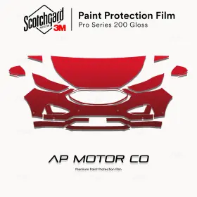 3m 3m0000ap0482 Ford Edge 2019-2024 Pro Series Precut Paint Protection Film Clear Bra Ppf Kit