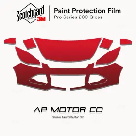 3m 3m0000ap0484 Ford Escape 2013-2016 Pro Series Precut Paint Protection Film Clear Bra Ppf