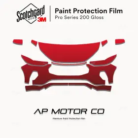 3m 3m0000ap0486 Ford Escape 2023-2026 Pro Series Precut Paint Protection Film Clear Bra Ppf