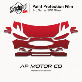 3m 3m0000ap0495 Ford Fusion 2017-2018 Pro Series Precut Paint Protection Film Clear Bra Ppf