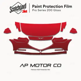 3m 3m0000ap0499 Genesis G90 2019-2022 Pro Series Precut Paint Protection Film Clear Bra Ppf