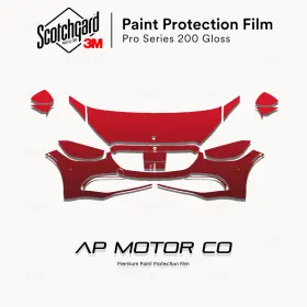 3m 3m0000ap0582 Mercedes Benz S Class Base 2021-2026 Pro Precut Paint Protection Film Ppf Kit