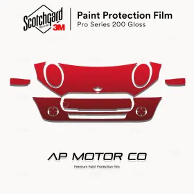 3m 3m0000ap0588 Mini Cooper Base 2014-2021 Pro Precut Paint Protection Film Clear Bra Ppf Kit