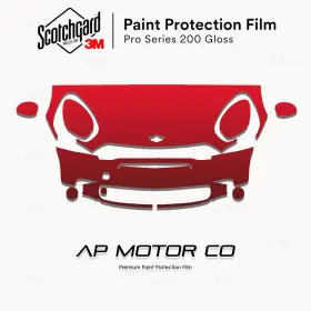 3m 3m0000ap0591 Mini Cooper Paceman S Jcw 2013-2016 Pro Precut Paint Film Clear Bra Ppf Kit