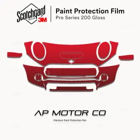 3m 3m0000ap0592 Mini Cooper S 2015-2021 Pro Series Precut Paint Protection Film Clear Bra Ppf