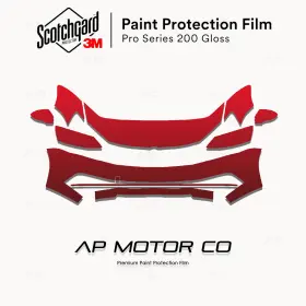 3m 3m0000ap0658 Volkswagen Jetta 2015-2018 Pro Precut Paint Protection Film Clear Bra Ppf Kit