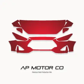 Apmc20010279 3m Pro Series Precut Paint Protection Clear Bra Ppf For Hyundai Accent 2018-2022