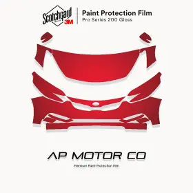 Apmc20010812 3m Pro Series Precut Paint Protection Ppf Clear Bra For Kia Forte 2014-2016 Kit