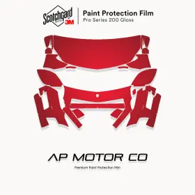 Apmc20010843 3m Mercedes Benz Slk55 Amg 2012-2016 Pro Series Precut Paint Film Clear Bra Ppf