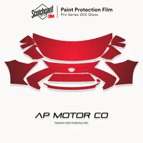 Apmc20010934 3m Toyota Yaris Ia 2017-2018 Pro Precut Paint Protection Film Clear Bra Ppf Kit