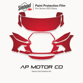 Apmc20010936 3m Pro Precut Paint Protection Clear Bra For Hyundai Elantra Sport 2017-2018 Kit