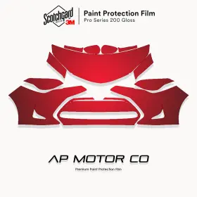 Apmc20010939 3m Toyota Corolla Sedan 2017-2019 Pro Precut Paint Protection Clear Bra Ppf Kit