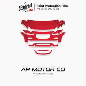 Apmc20010942 3m Jaguar F-pace 2017-2020 Pro Series Precut Paint Protection Film Clear Bra Ppf