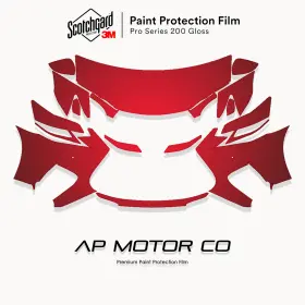 Apmc20010948 3m Lexus Gs F 2016-2020 Pro Series Precut Paint Protection Film Clear Bra Ppf