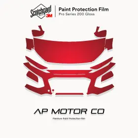 Apmc20010967 3m Pro Series Precut Paint Protection Clear Bra Ppf For Hyundai Kona 2018-2021