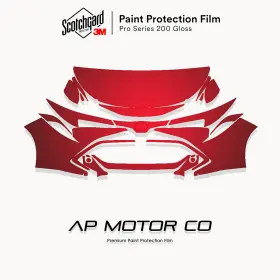 Apmc20010973 3m Toyota Corolla Hatchback 19-2022 Pro Series Precut Paint Protection Clear Bra