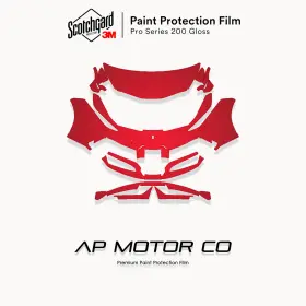 Apmc20011443 3m Ferrari 488 2016-2019 Pro Series Precut Paint Protection Film Clear Bra Ppf