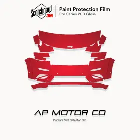 Apmc20011573 3m Jeep Grand Cherokee Summit 2017-2021 Pro Precut Paint Protection Clear Bra