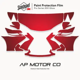 Apmc20011574 3m Lexus Gs F-sport 2016-2020 Pro Precut Paint Protection Film Clear Bra Ppf Kit