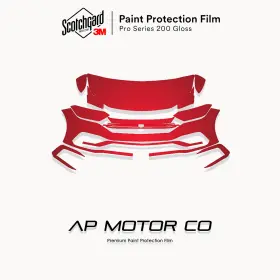 Apmc20011598 3m Volkswagen Jetta Gli 2019-2021 Pro Precut Paint Protection Film Clear Bra Ppf