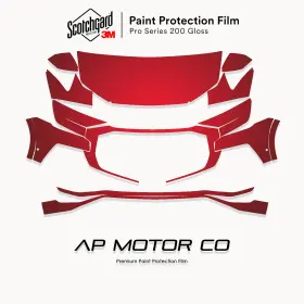 Apmc20011658 3m Audi Q8 S-line 2024-2025 Pro Series Precut Paint Protection Film Clear Bra