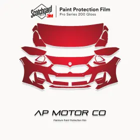 Apmc20011664 3m Bmw 2 Series Gran Coupe 2020-2024 Pro Precut Paint Protection Clear Bra Ppf