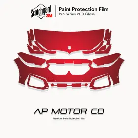 Apmc20011682 3m Bmw X6 Base 2020-2023 Pro Series Precut Paint Protection Film Clear Bra Ppf