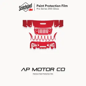 Apmc20011683 3m Jeep Wrangler Rubicon 392 2024-2025 Pro Precut Paint Protection Film Ppf