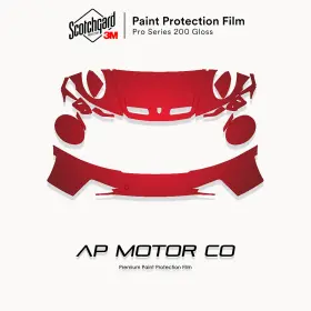 Apmc20011688 3m Porsche 911 Gt3 Rs 2023-2025 Pro Series Precut Paint Protection Clear Bra Ppf